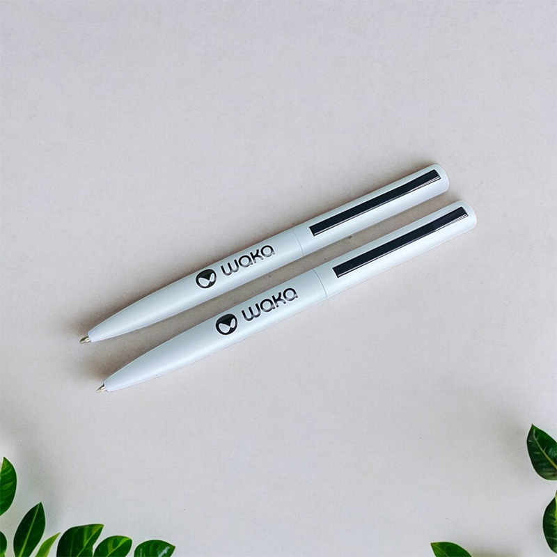 Caneta Personalizada Branca